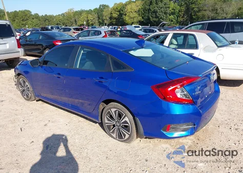 2018 Honda Civic Ex-T z USA, uszkodzony, nr VIN 19XFC1E30JE002737